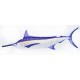 Gaby blauer Marlin lit up Monster Kissen, Länge ca. 200 cm