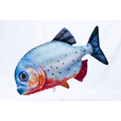GABY Roter Piranha Kissen, Länge ca. 47 cm