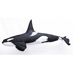 Kissen ORCA Geschenkidee Fischen Fischer Plüsch Gaby Kissen 51-118cm 