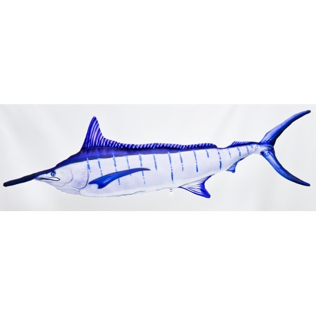 Gaby blauer Marlin Kissen, Länge ca. 118 cm
